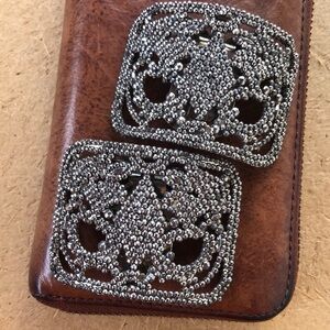 Antique Victorian French Steel Cut Buckles